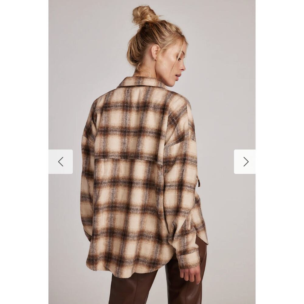 Devin Brown Fringe Shacket M - Picture 5 of 5